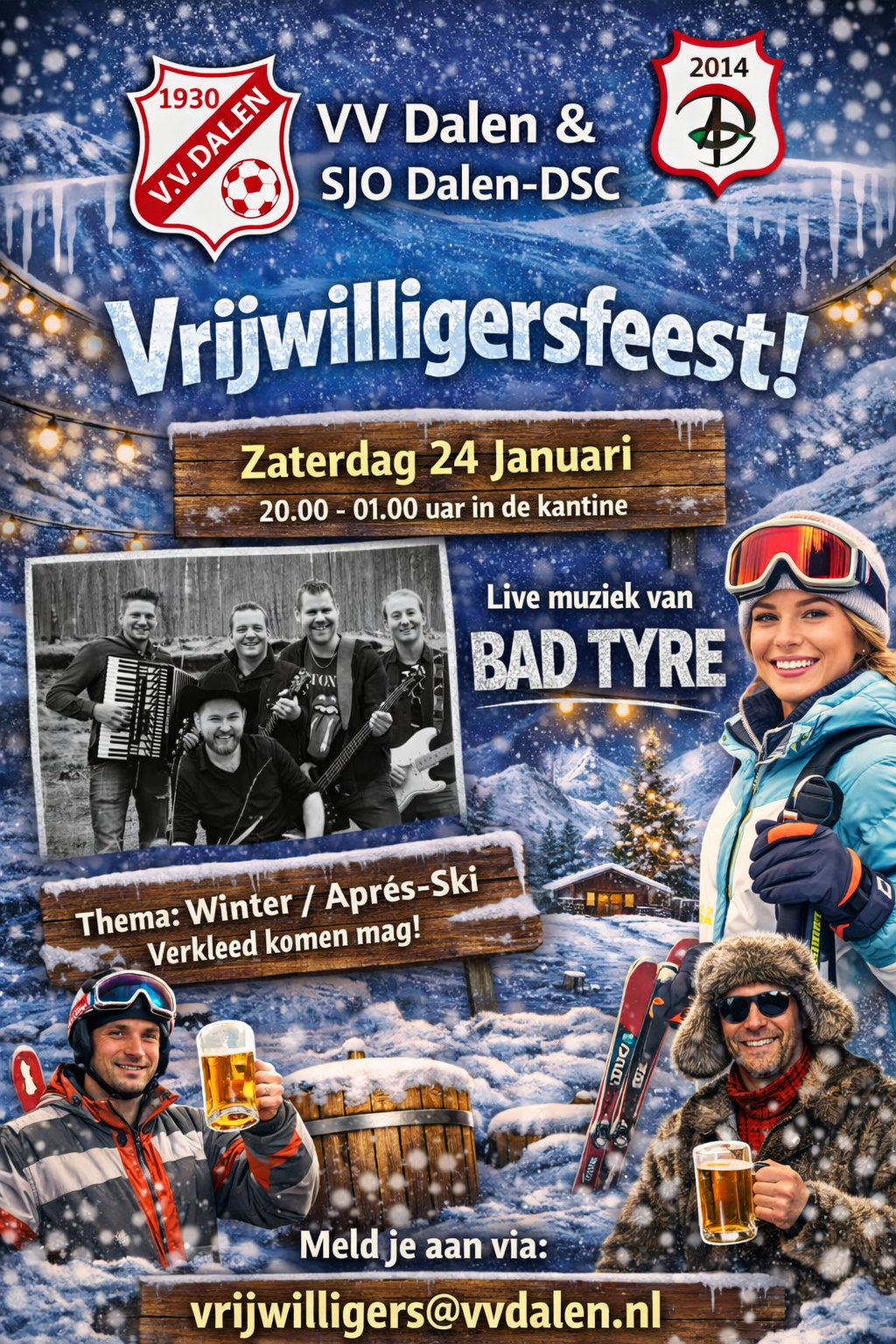 Ben jij klaar voor het vrijwilligersfeest?