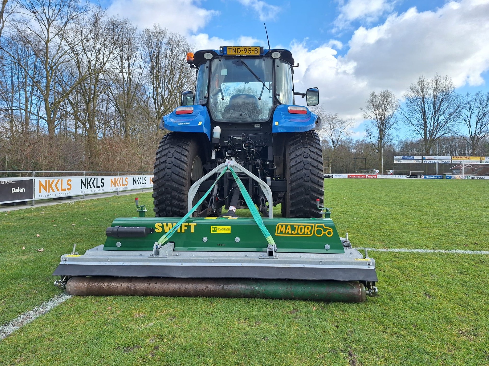 Nieuwe maaier in gebruik genomen