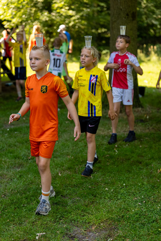 Hitte of geen hitte, voetbalkamp was weer top!