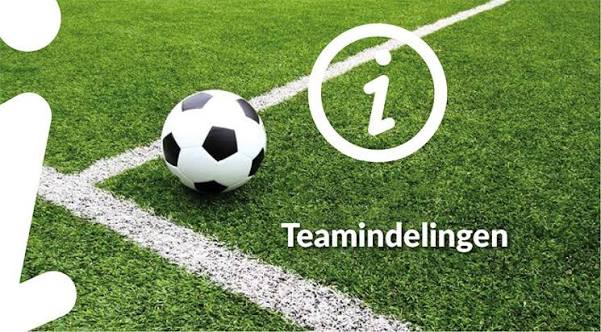 Teamindelingen JO-15, JO-17 en JO-19 zijn gewijzigd