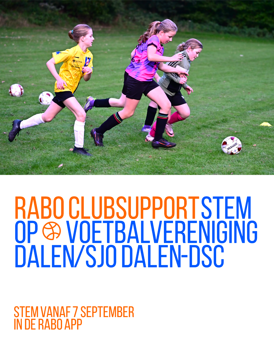 Stem op VV Dalen in stemcampagne Rabo ClubSupport