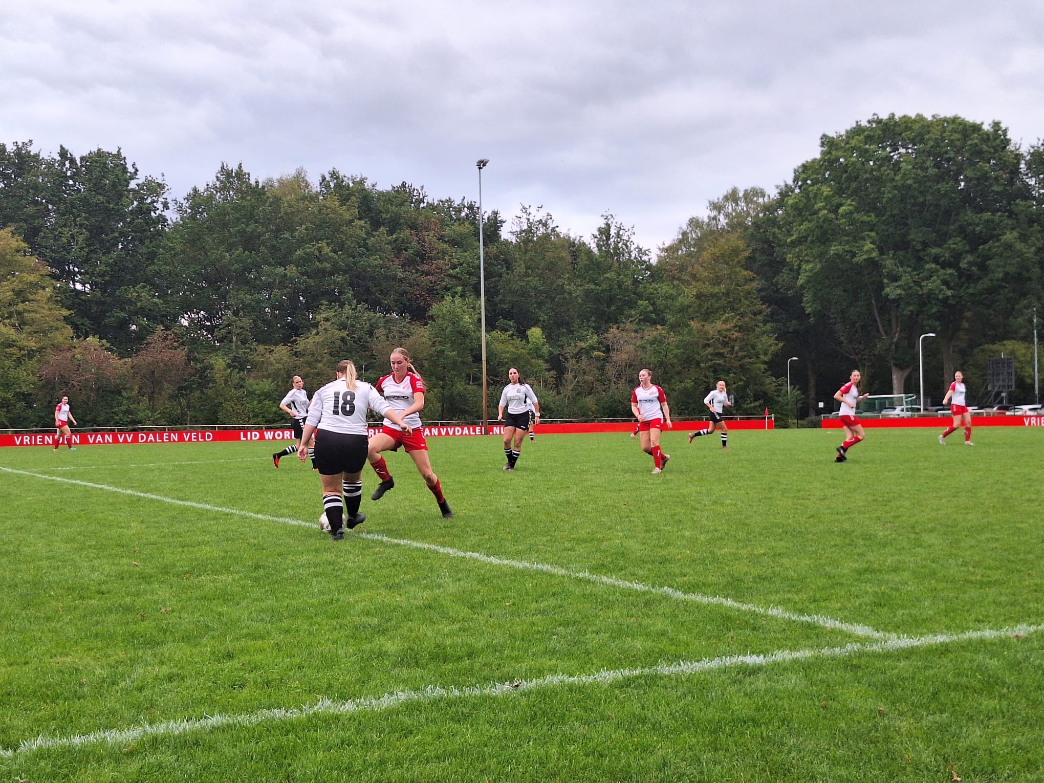 Vrouwen 1 verrast door DVC’59 VR2